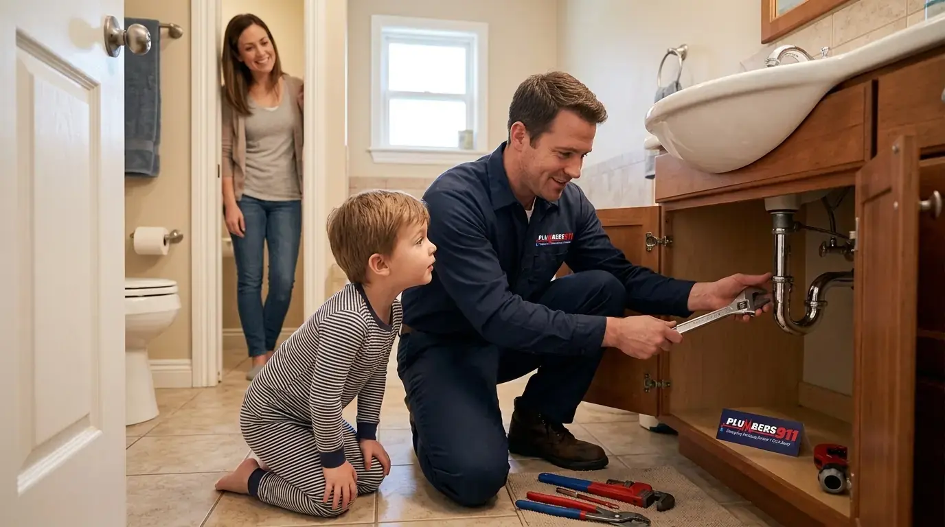 Licensed plumber at work in Chicago Ridge, IL
